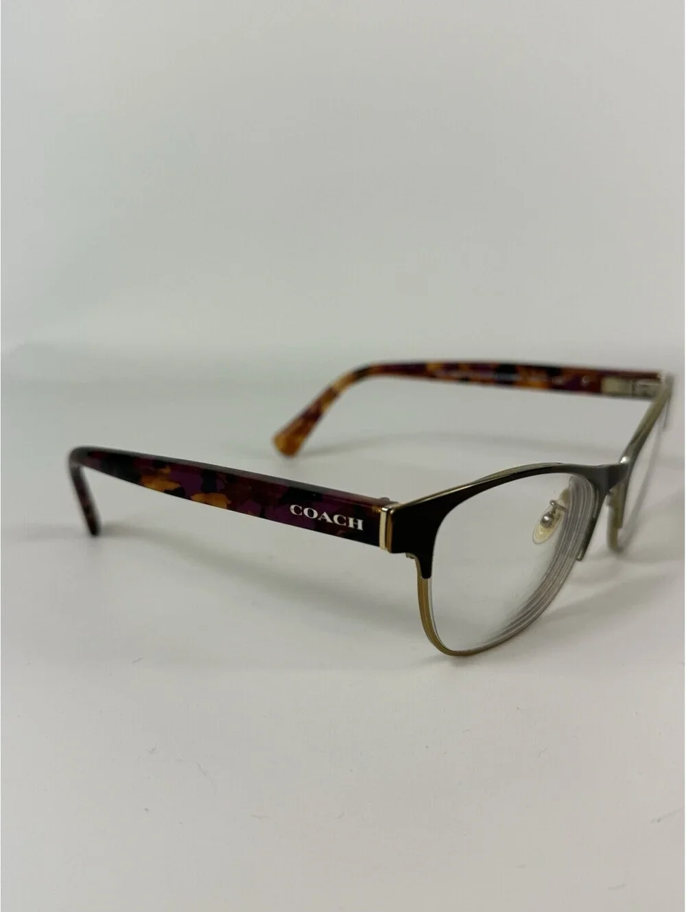 Coach HC 5074 9241 Eyeglasses Frames Womens Full Rim Purple 52-17-135 17314